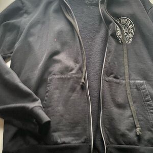 Chrome Hearts Los Angeles Black Zip-Up Sweater